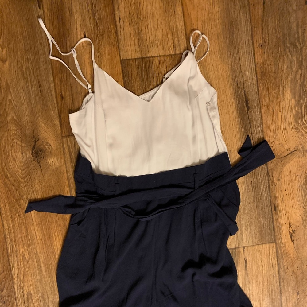 Paperbag shorts romper